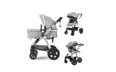 Cynebaby Baby Stroller with Convertible Bassinet